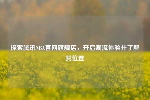 探索腾讯NBA官网旗舰店,开启潮流体验并了解其位置
