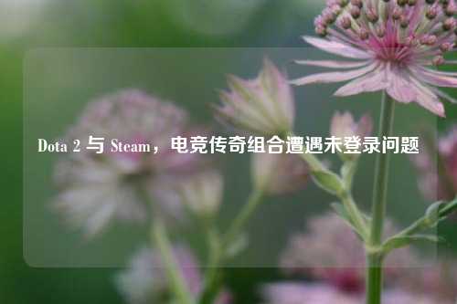 Dota 2 与 Steam，电竞传奇组合遭遇未登录问题
