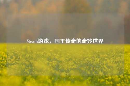 Steam游戏,国王传奇的奇妙世界