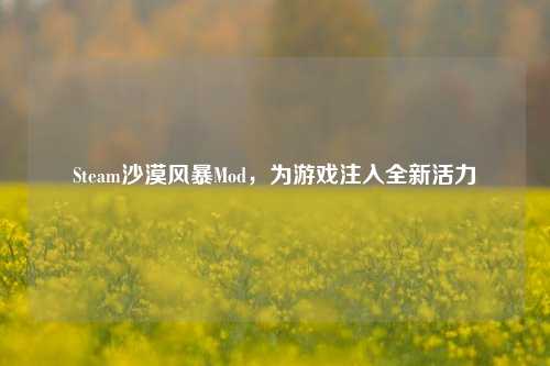 Steam沙漠风暴Mod,为游戏注入全新活力