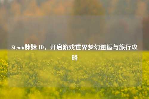 Steam妹妹 ID,开启游戏世界梦幻邂逅与旅行攻略